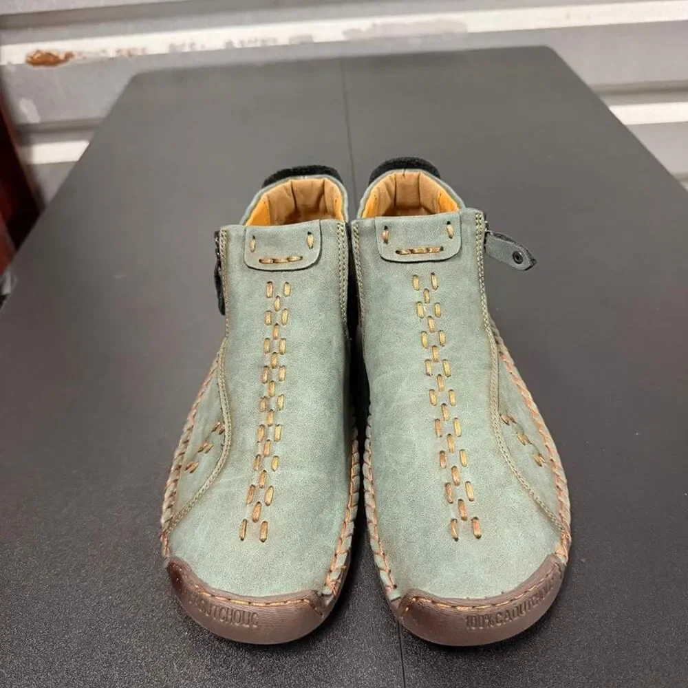 Unbranded Men's Green and Khaki Boots